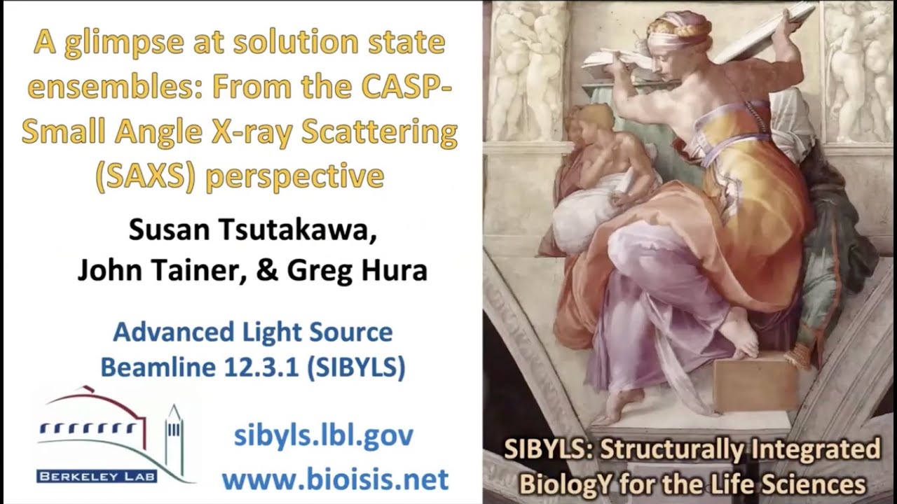 Susan Tsutakawa & John Tainer : CASP SIG on Modeling Conformational Ensembles