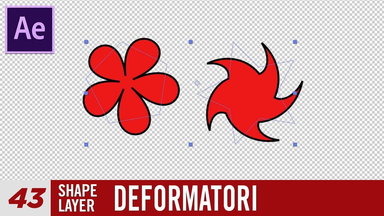 Corso After Effects - 43 - Shape Layer: Deformatori