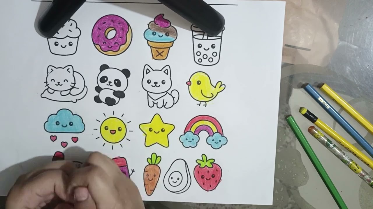 Colouring cute thing 