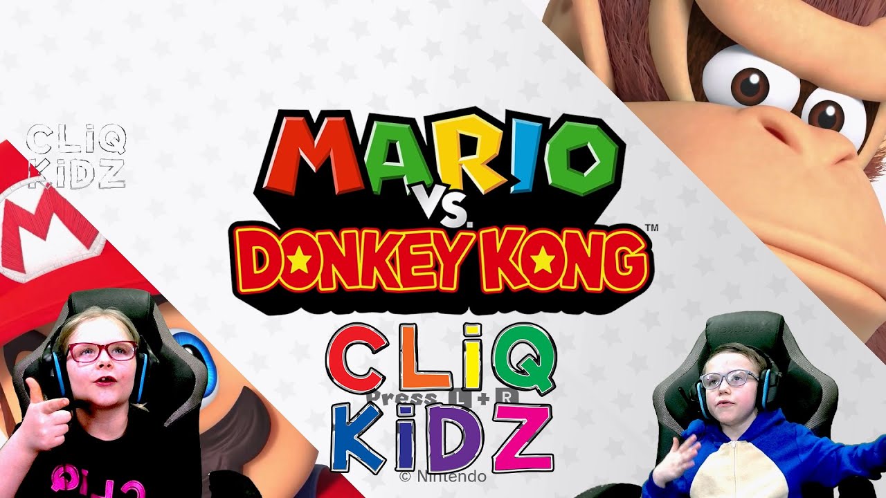 CLiQ KiDZ Race the Clock with Mario VS Donkey Kong