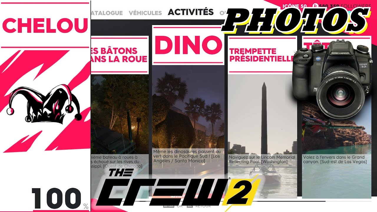 THE CREW 2: Toutes Les Photos Album CHELOU - Localisation / Position