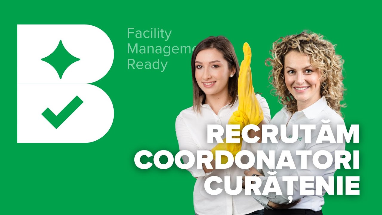 Recrutăm coordonatori de curățenie | Alătură-te echipei Blashine