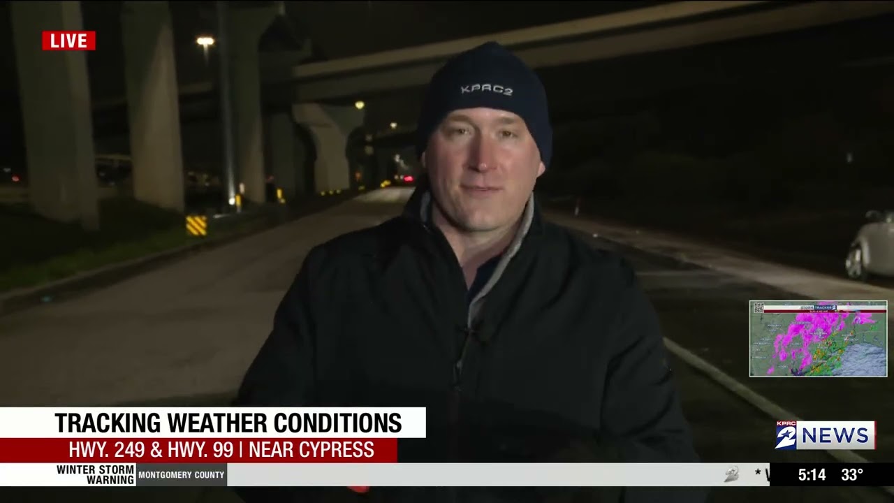 LIVE: Houston Dodges The Worst Of Ice, But Slick Spots Are Out There