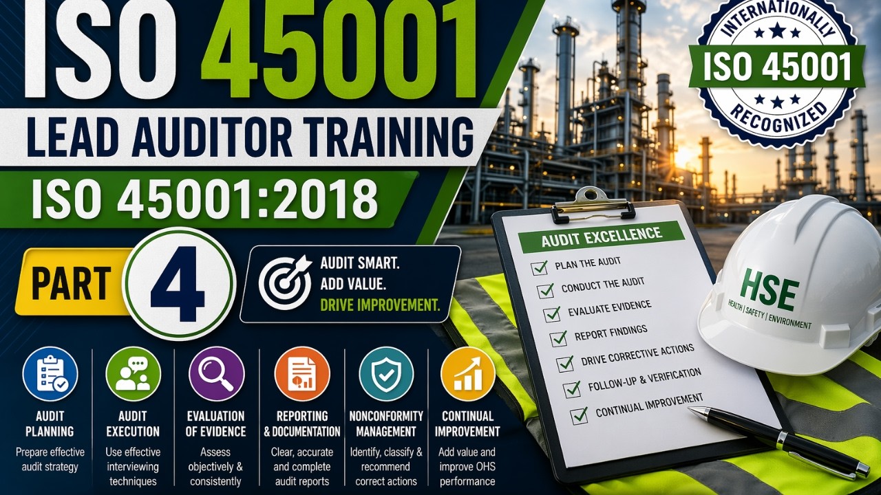 Обучение ведущих аудиторов ISO 45001 / ISO 45001-2018/ #osh #iso45001 #iso #leadauditor #safety #...