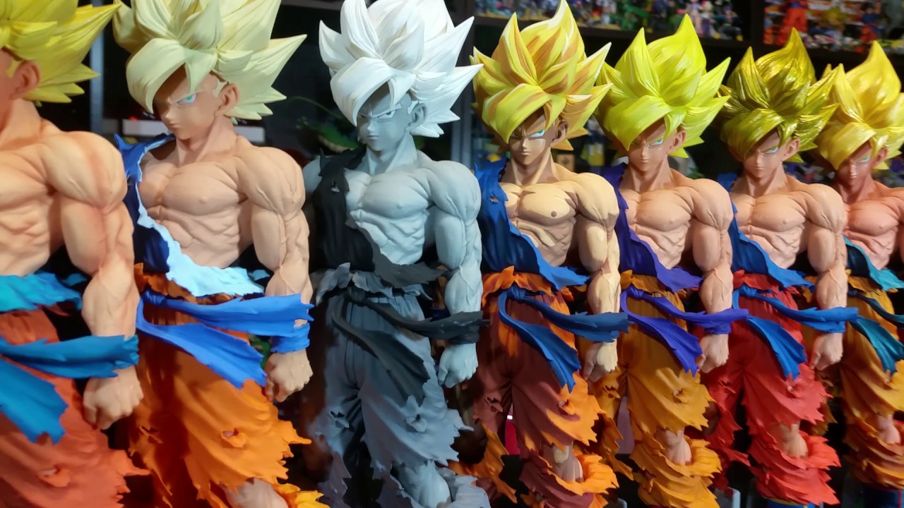 Goku Super Master Stars Piece All 8 Figures