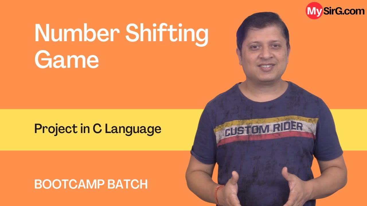 Number Shifting Game Project in C