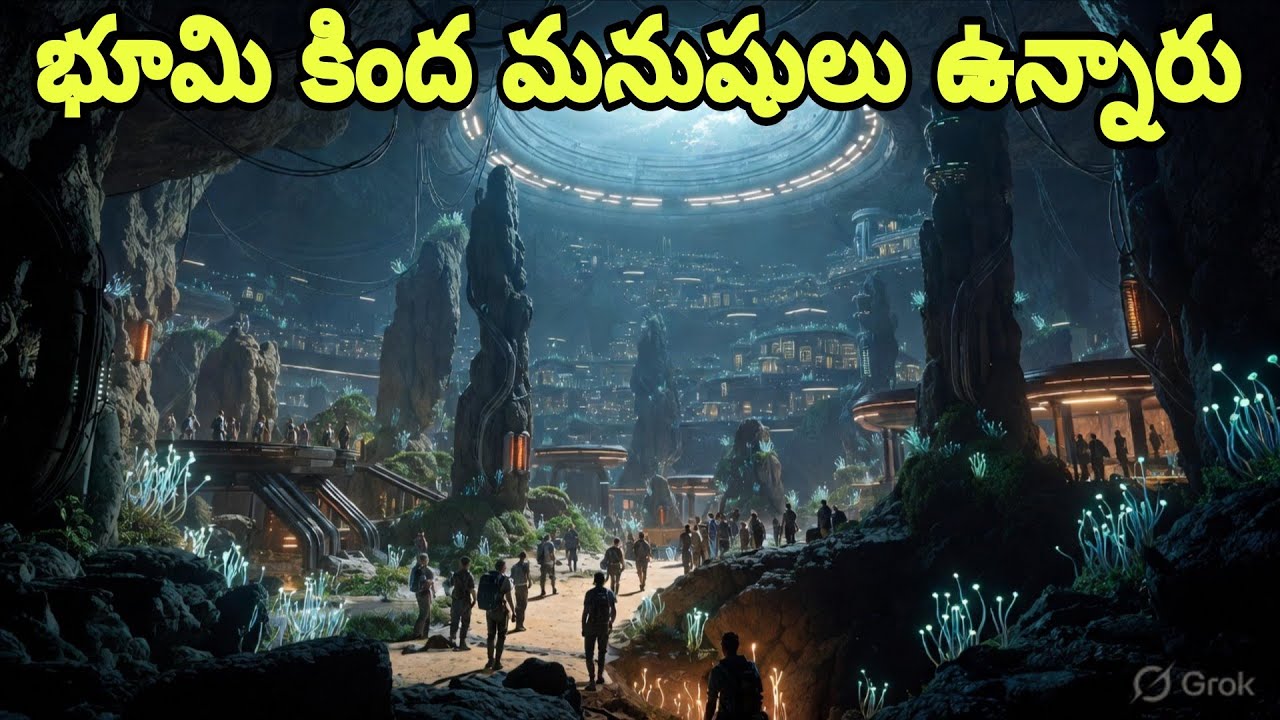 భూమి కింద మనుషులు ఉన్నారు |humans in the earth😱