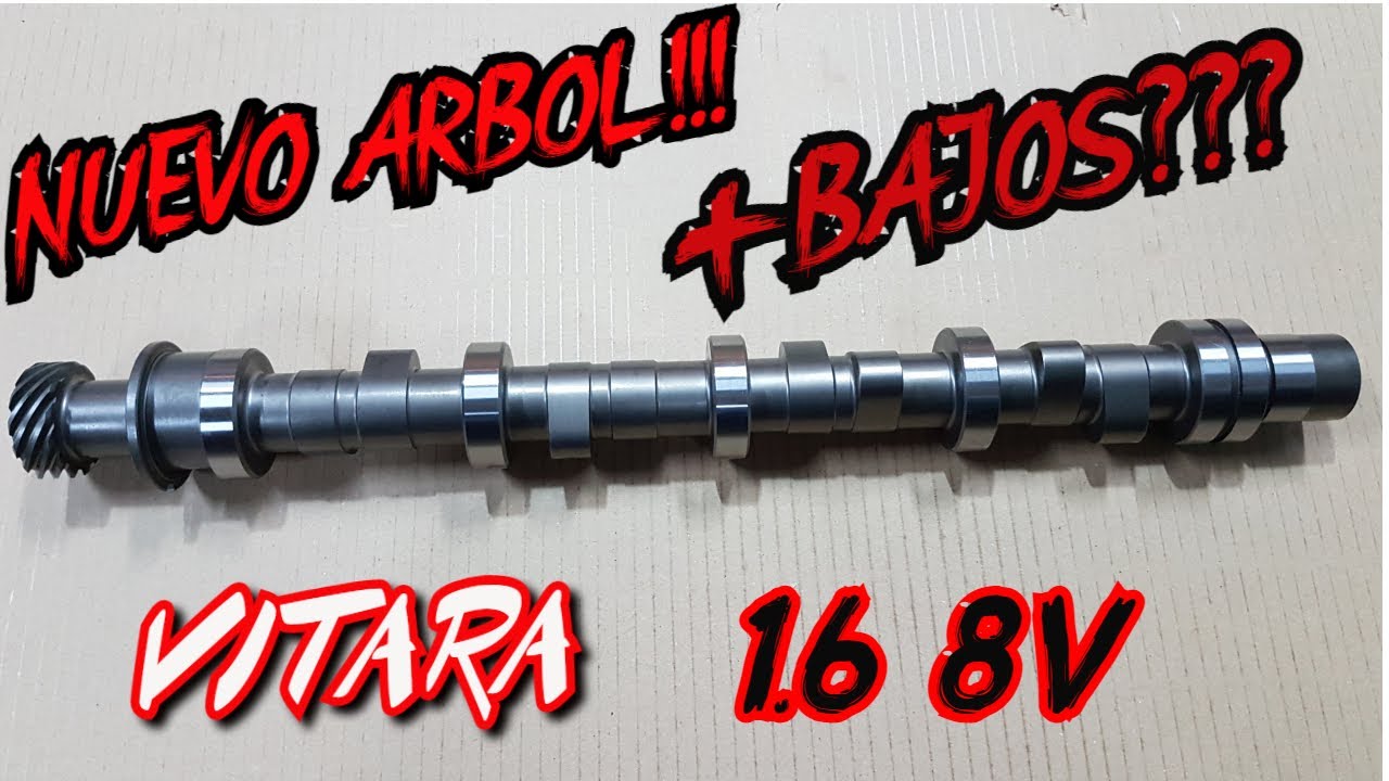 (PARTE 1)🛠🔩Desmontamos y montamos el árbol🌲 de levas✔✔✔ Vitara 1.6 8v!!!🚜💥💥💥