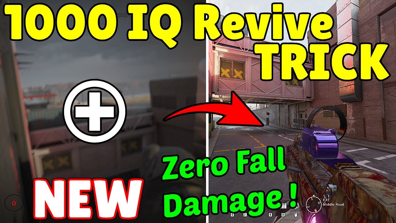 The * NEW * 1000 IQ Revive Trick To Take ZERO DAMAGE | Oryx Climbs TWO Hatches  - Rainbow Six Siege
