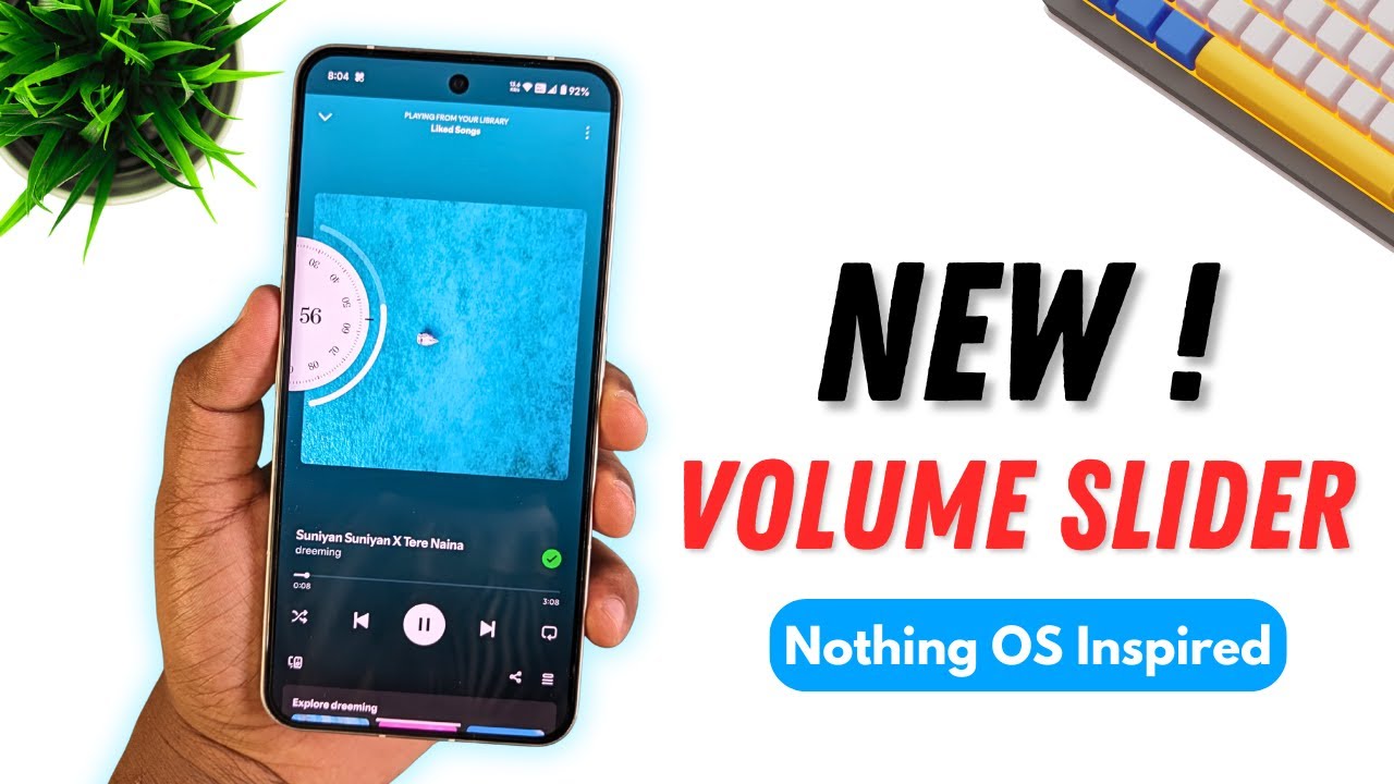 BEST Volume Slider for Nothing Phones &ndash; Minimal, Clean & Fully Customizable! 🚀