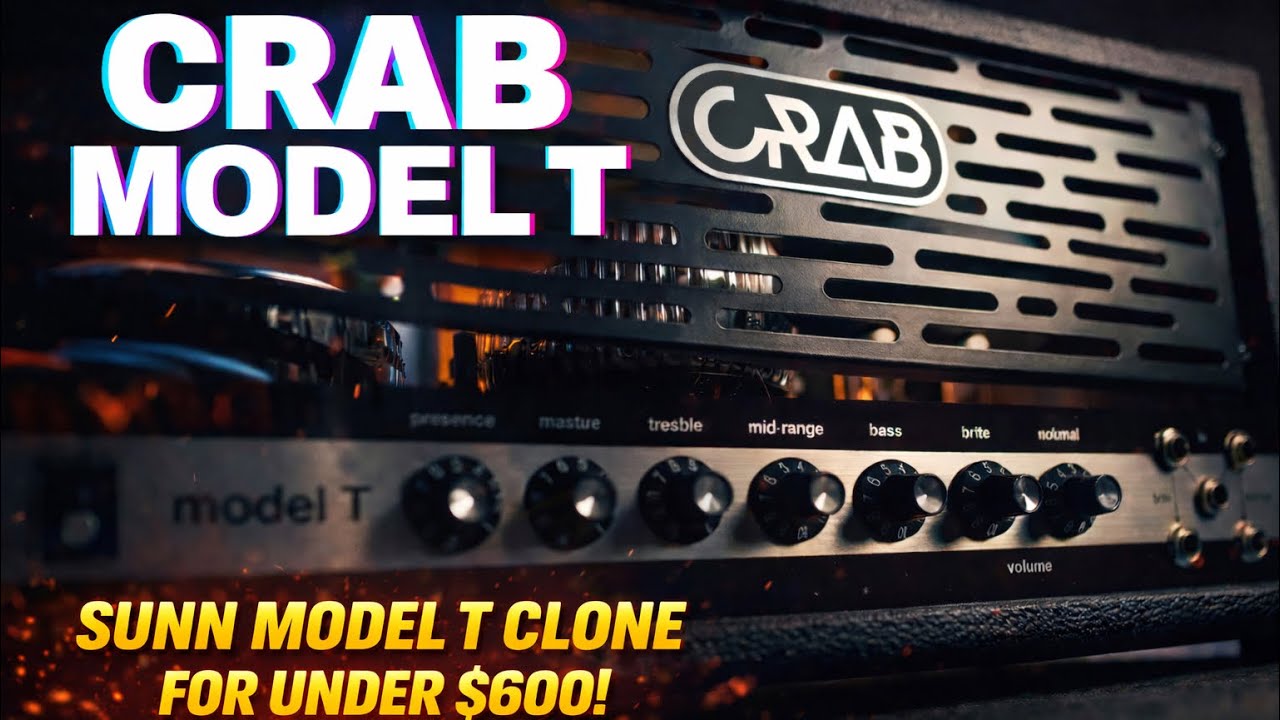 Доступный по цене Sunn Model T менее чем за 600 долларов! CRAB / MODEL T