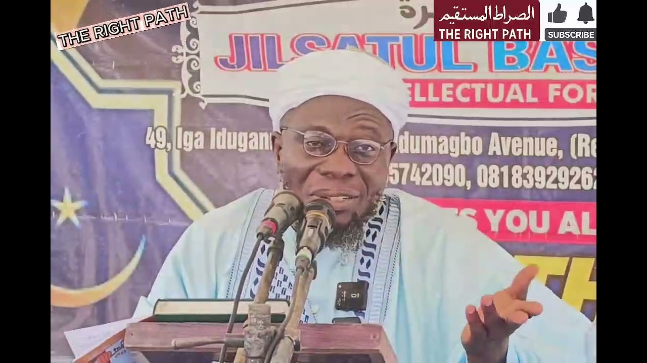 Questions and Answers Session with Dr. Sharofuddeen Gbadebo Rāji  حفظه الله ورعاه