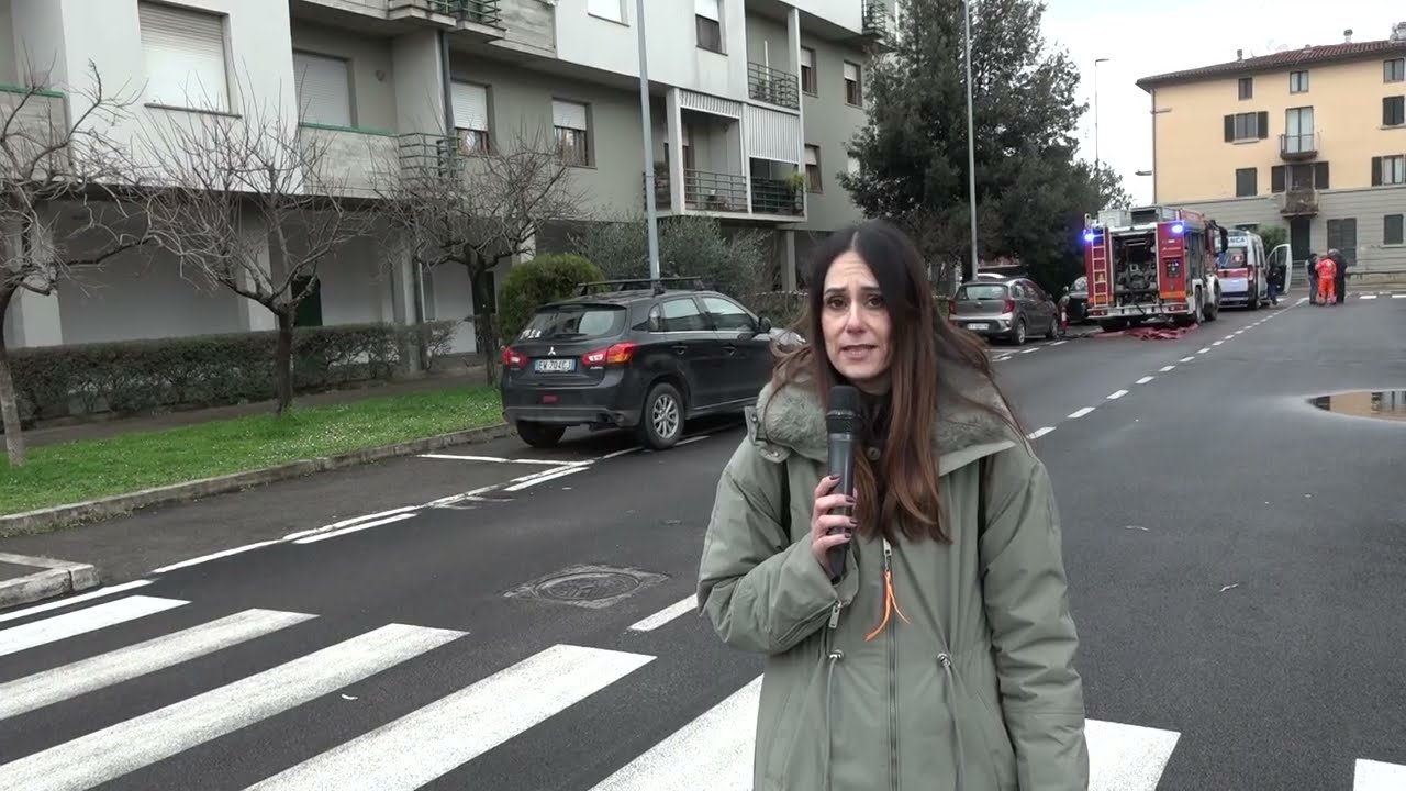 Arezzo. Incendio in un appartamento in via Sirio, muore un uomo di 55 anni