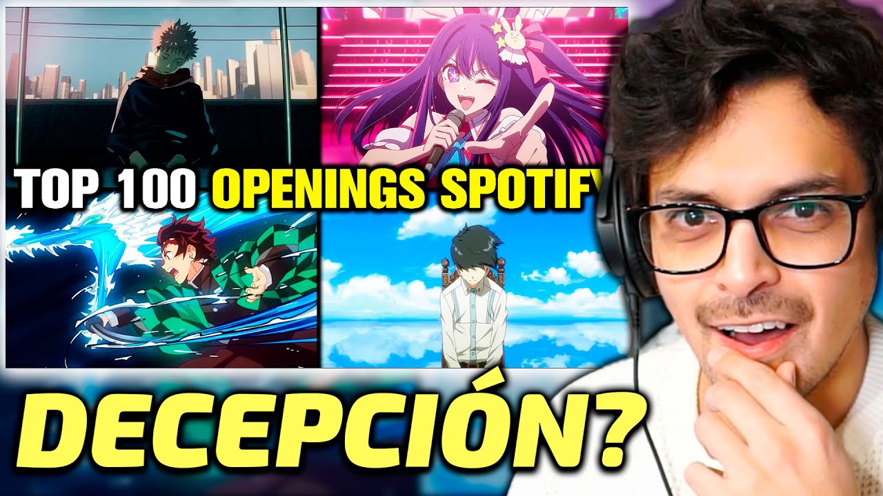 MUY BASADOS 🔥 PERO... | GIORGINO REACCIONA A LOS 100 OPENINGS DE ANIME MAS ESCUCHADOS DE SPOTIFY