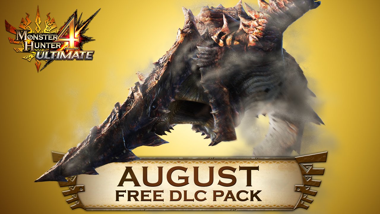 Monster Hunter 4 Ultimate - August DLC Pack