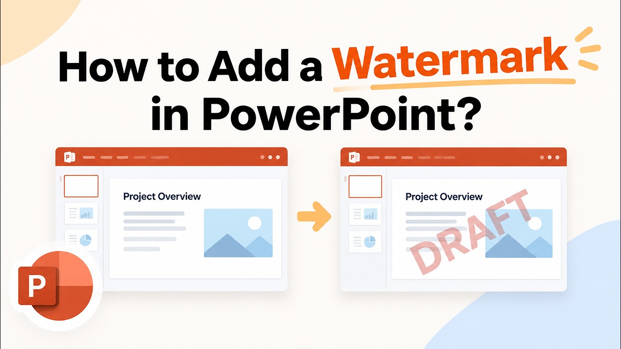 How to Add a Watermark in PowerPoint? ⭐