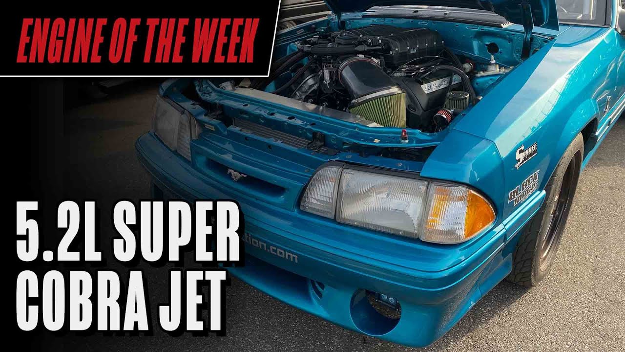 Darin Hendricks' 1993 Ford Mustang Features a Supercharged 5.2L Super Cobra Jet Engine