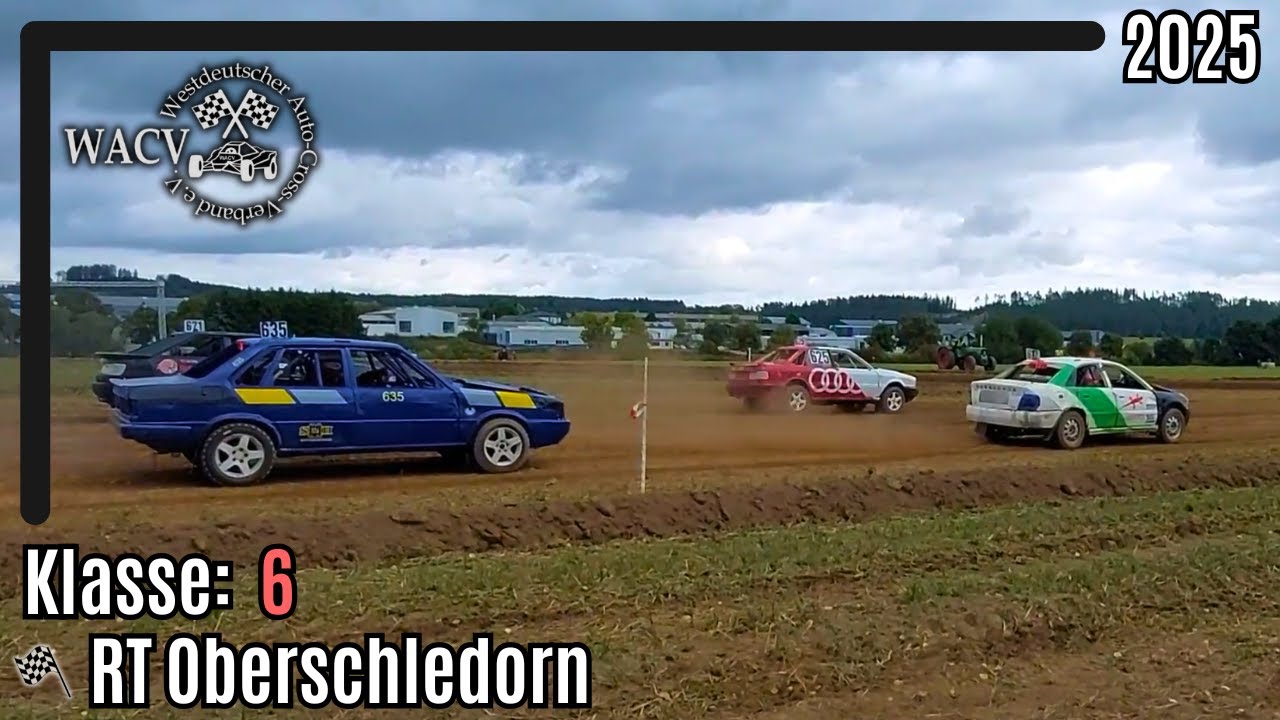AUTOCROSS Medebach (D) 2025 - Klasse 6 WACV: Lauf 1+3 [HD]