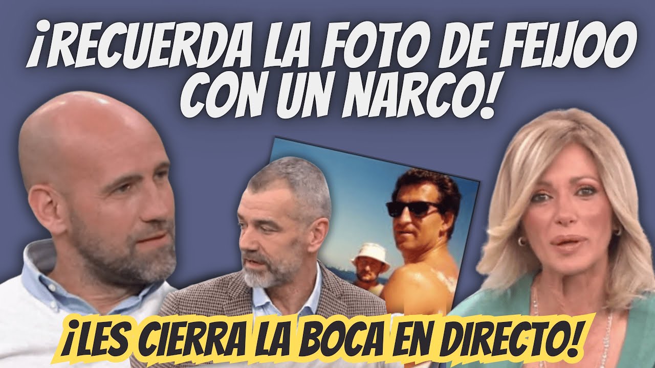 Gonzalo Miró DESMONTA con la FOTO de Feijóo con un NARCO a Susana Griso y a Toni Cantó