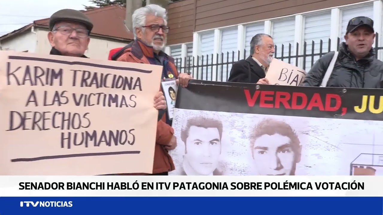 Senador Bianchi explica su ausencia en votación sobre conmutación de penas