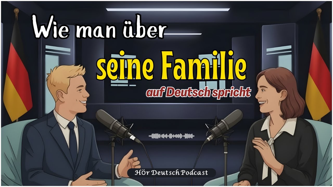 How to Talk About Your Family in German | Easy Real-Life Conversations