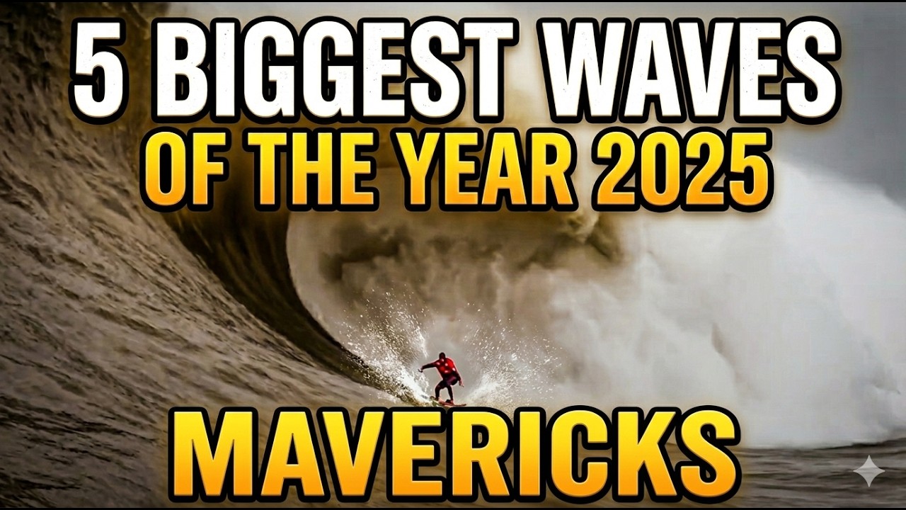 5 Biggest Waves at Mavericks 2024/25