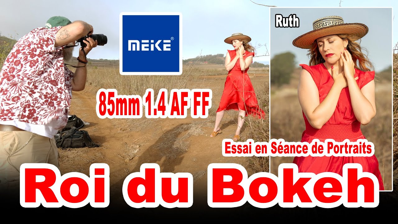 Objectif Meike 85mm 1.4 AF FF Essai en s&eacute;ance portraits avec Ruth - EN FRAN&Ccedil;AIS