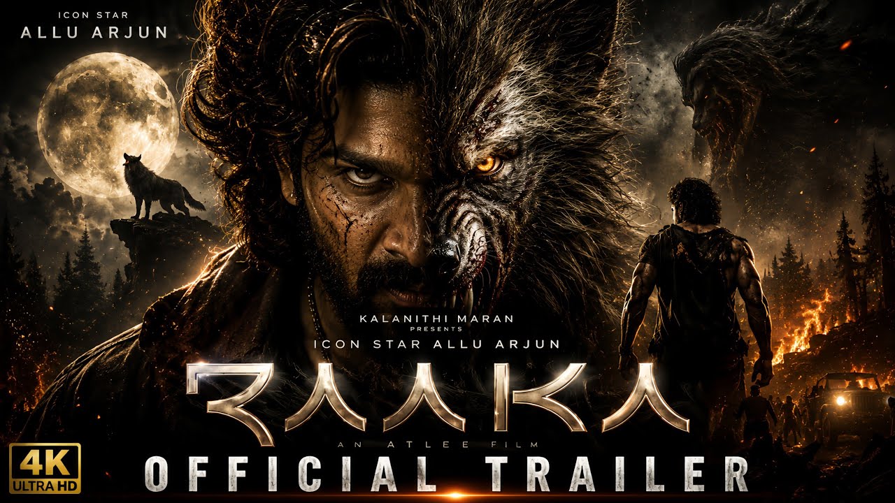 RAAKA Official Trailer (2026) | Allu Arjun | New Action Thriller | 4K
