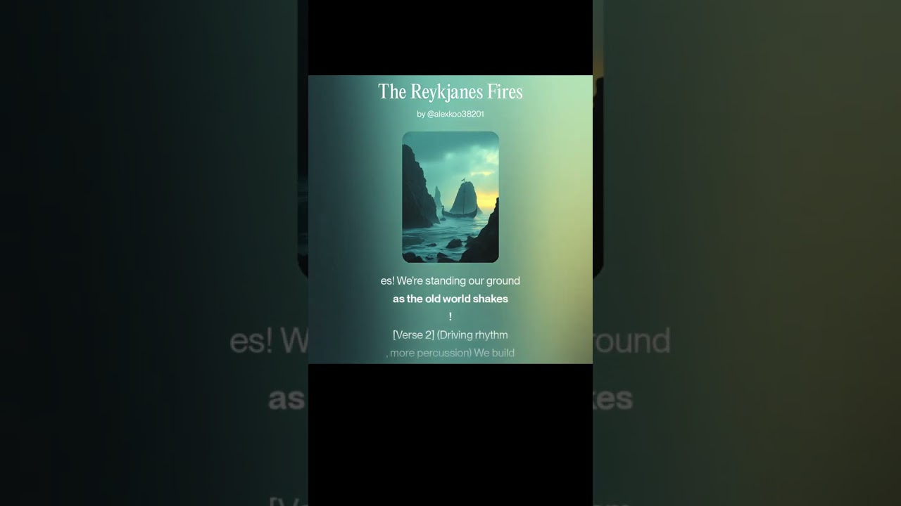 The Rekjanes Fires