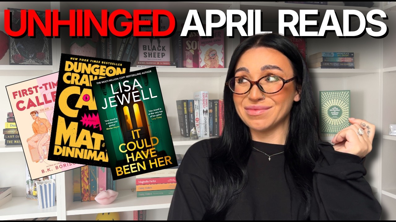 The MOST UNHINGED Reading Choices For April 😱📚 | NEW Lisa Jewell, Straight Romance & Fantasy?!