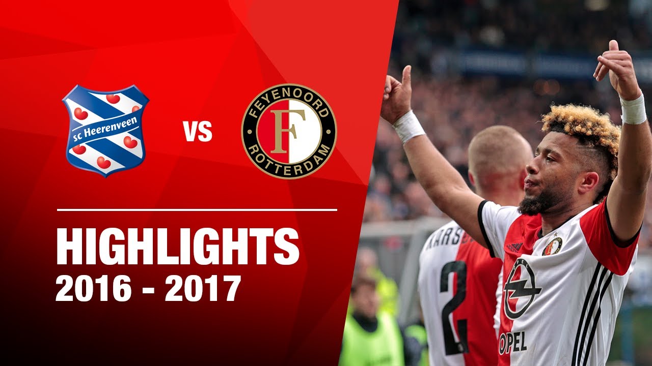 Highlights | sc Heerenveen - Feyenoord | Eredivisie 2016-2017