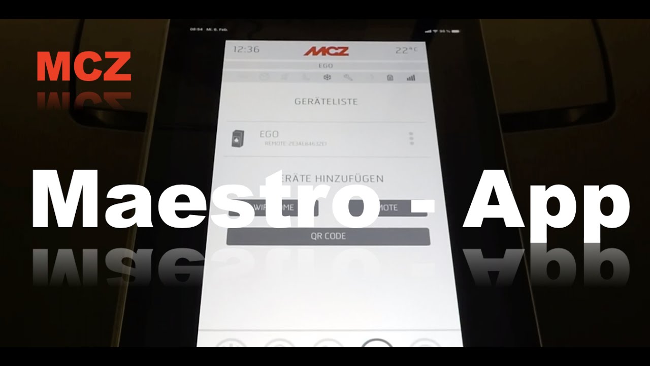MCZ Maestro APP