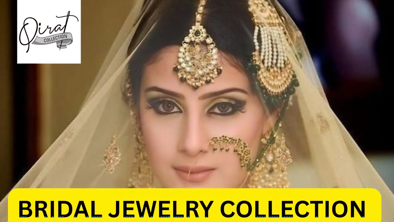 bridal jewelry sets amazing collection #qiratcollection #viral #jewellery #jewelry #viralvideo