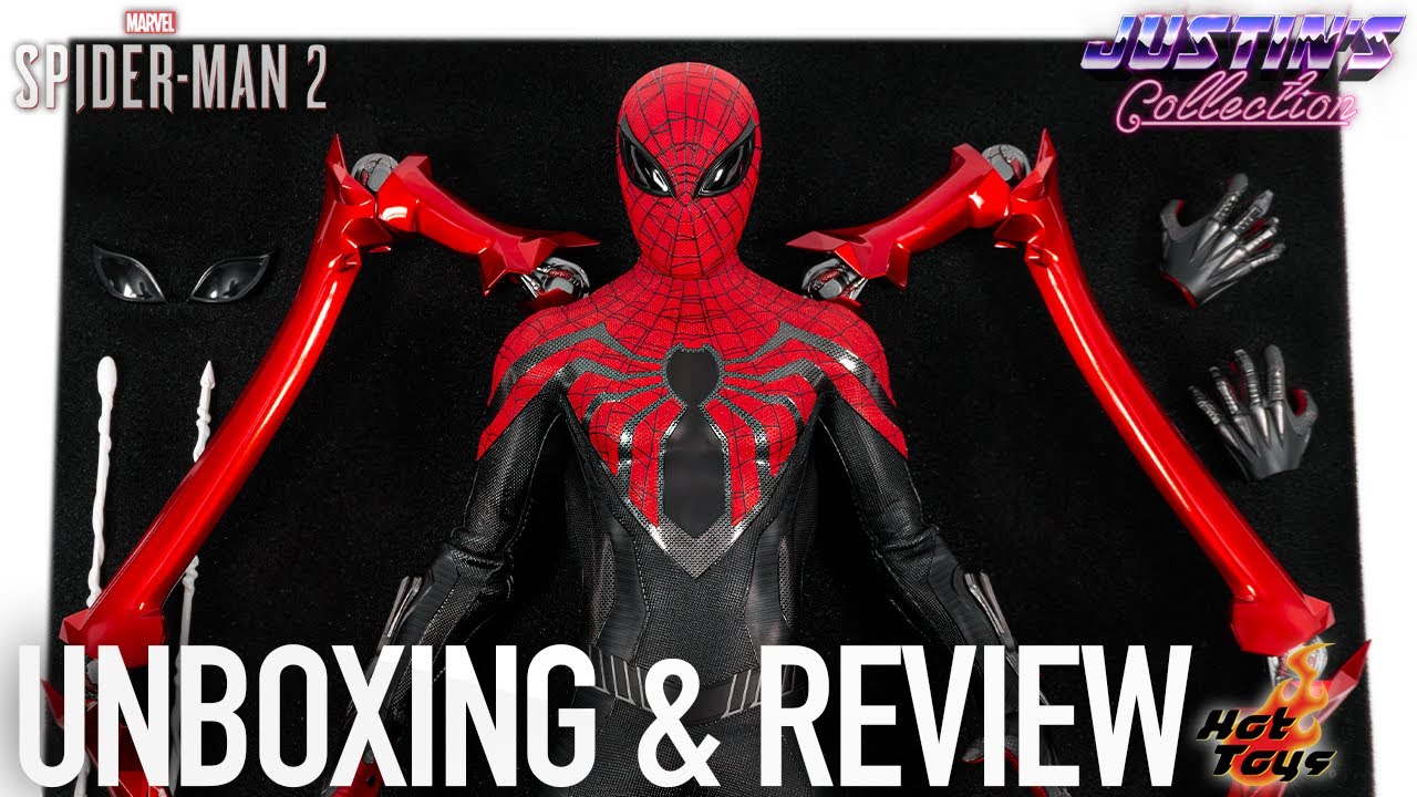 Hot Toys Superior Suit Spider-Man 2 Unboxing & Review