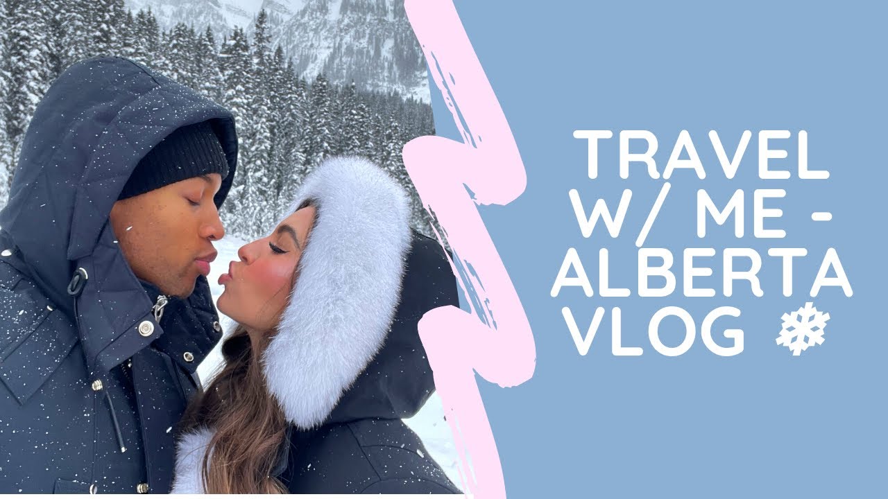 Travel w/ Me - Alberta VLOG + Our First Christmas | Angela Amezcua