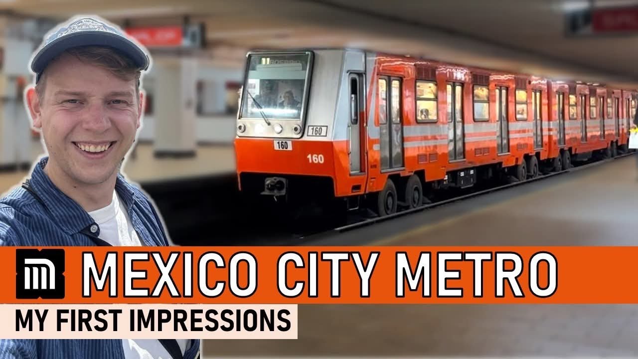 My First time riding the Mexico City Metro