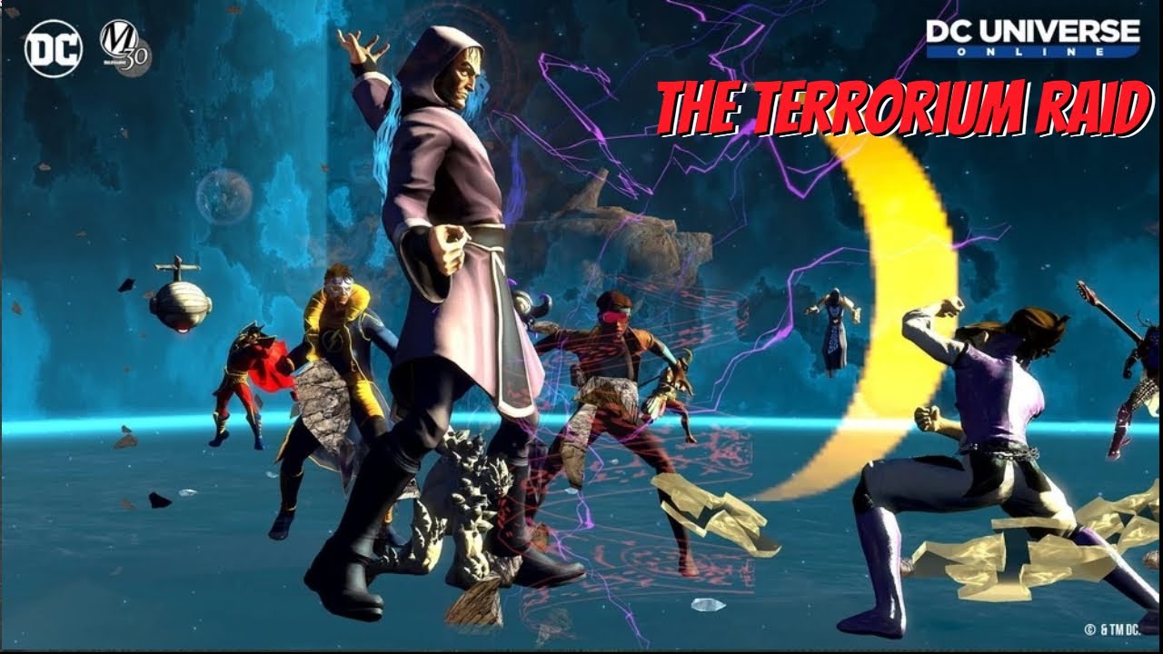 DCUO (DC-Universe Online) The Terrorium Raid Team Up