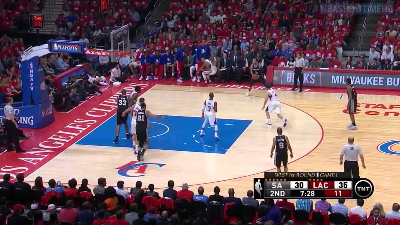 San Antonio Spurs vs LA Clippers - Full Game Highlights | April 19, 2015 | 2015 NBA Playoffs