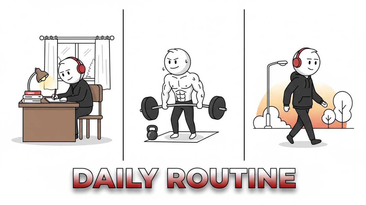 Daily Routine for Students 👨&zwj;🎓 | Perfect Study & Life Balance #stoicism #philosophy #marcusaurelius 