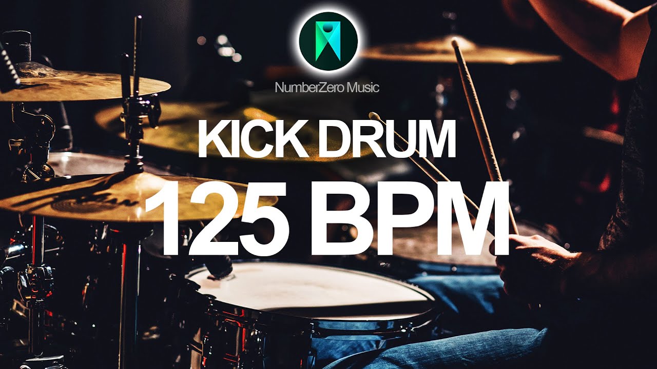 Kick Drum 4/4 Metronome - 125 BPM