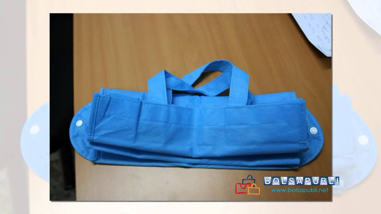 Bolsas de tela plegables - Bolsapubli