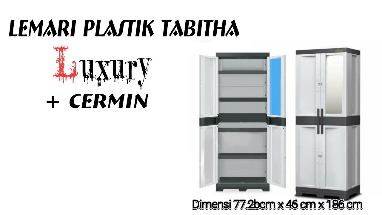 CARA MERAKIT LEMARI PLASTIK LUXURY