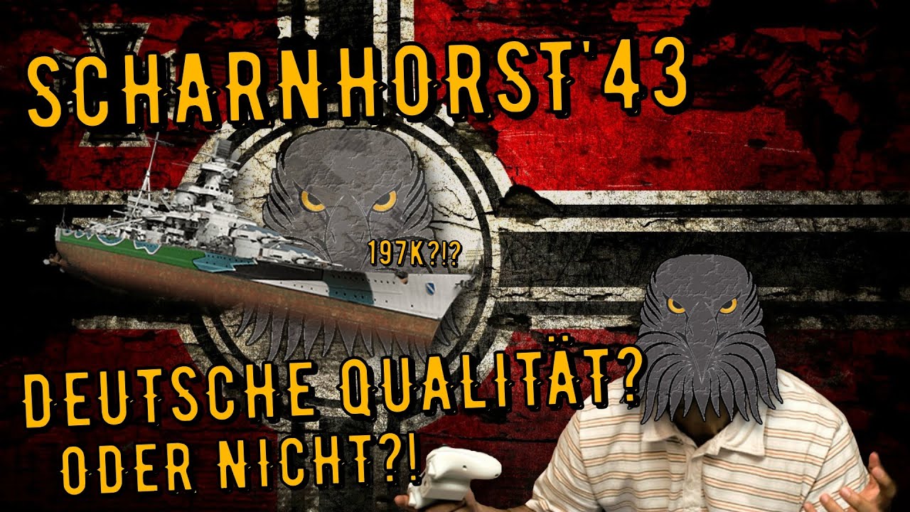World of Warships Legends - SCHARNHORST'43 -Tier 7-Deutsche Qualität? ODER NICHT? [deutsch/gameplay]