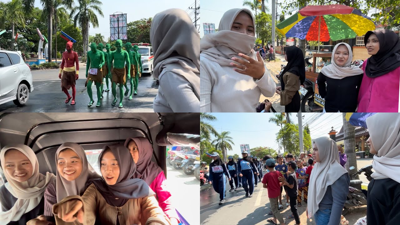 NING DAERAHMU WES DO GERAK JALAN & KARNAVAL ?? YO NGENEKI ACARANE CEPU GES 🥰🥳✨