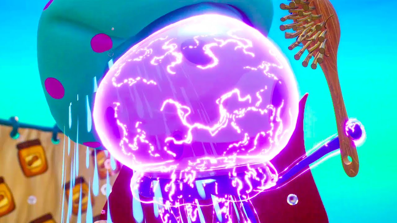 SpongeBob Battle for Bikini Bottom Rehydrated - King Jellyfish Boss Fight