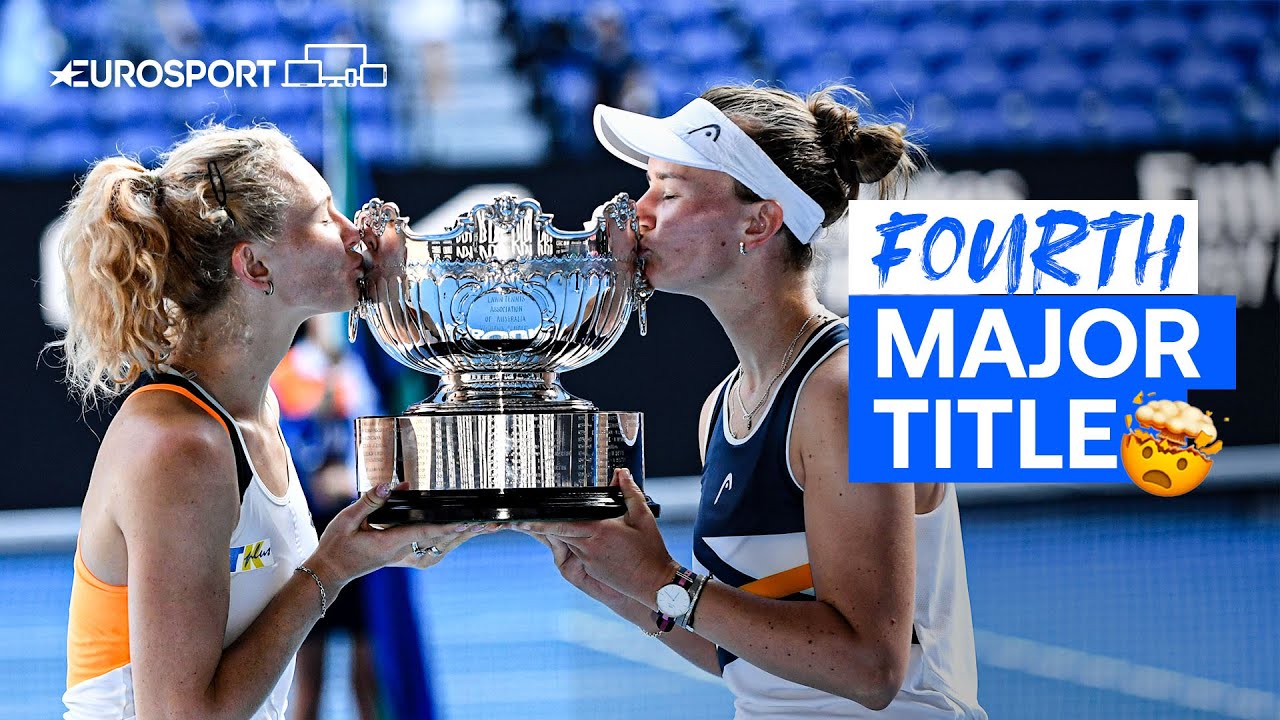Krejcikova & Siniakova Win Fourth Grand Slam Title | Eurosport Tennis