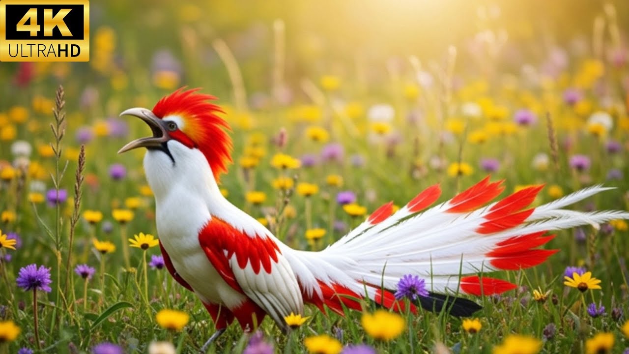 Top 100 Most Beautiful & Exotic Birds on Earth Rare Nature in 4K ASMR | wildsound