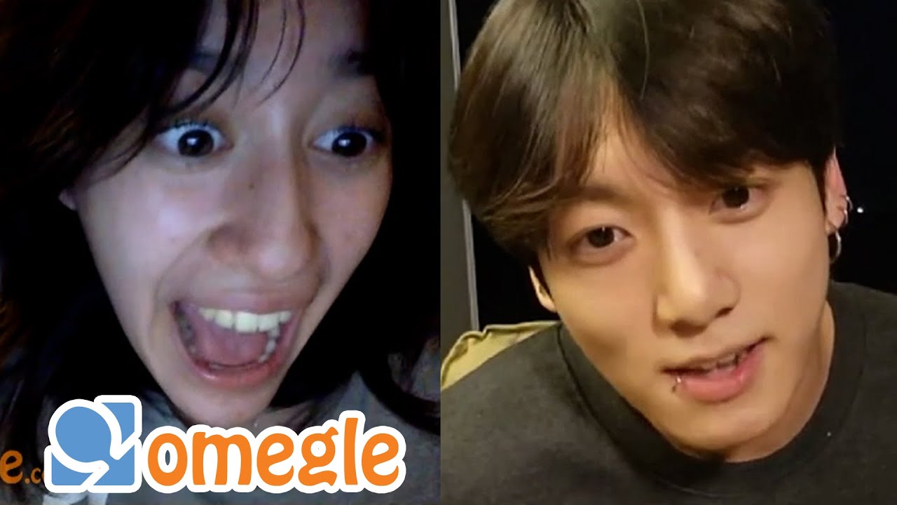 BTS Jungkook Camping on Omegle Prank