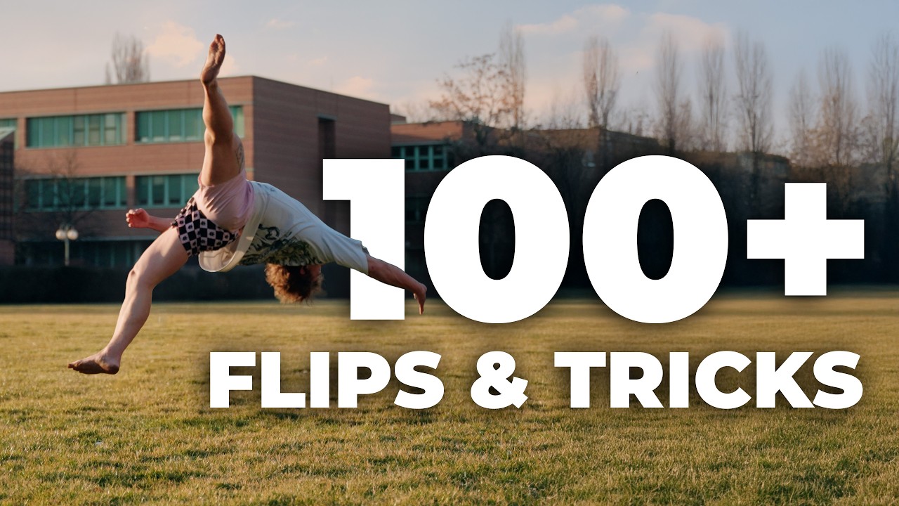 100+ Saltos, Tricks & Kicks die ich mir beigebracht habe