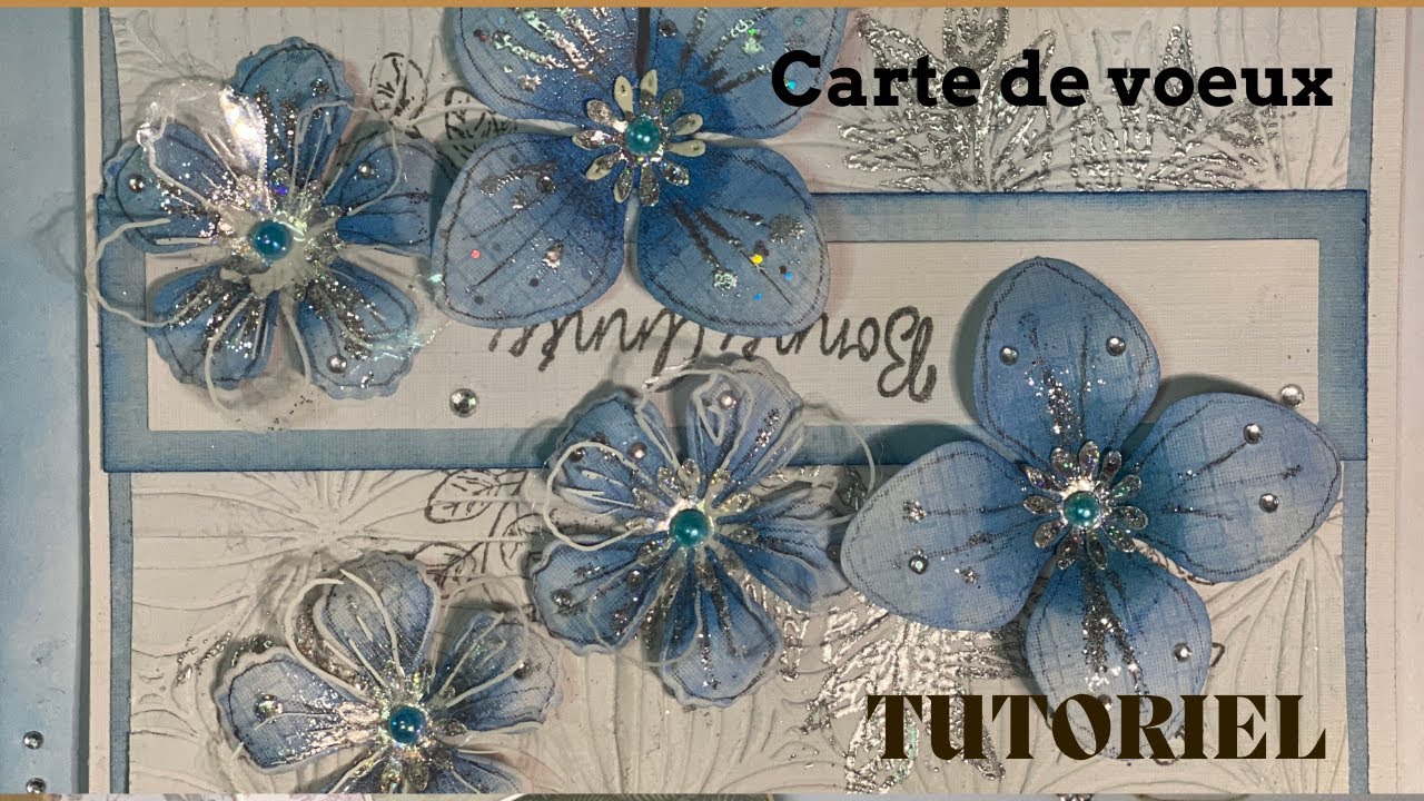 Comment réaliser une carte de voeux tout en brillance ?